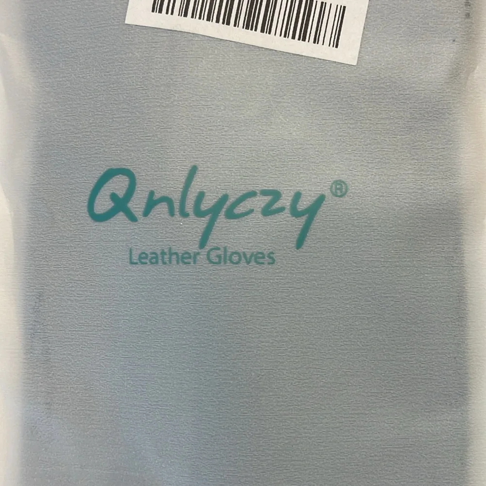 QNLYCZY LEATHER GLOVES WOMENS SIZE L NEW